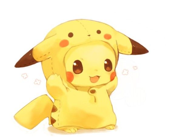 Pikachu déguisé en Pikachu